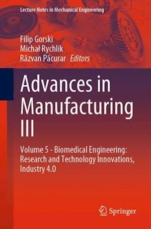 Advances in Manufacturing III