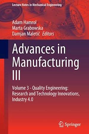 Advances in Manufacturing III