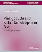 Mining Structures of Factual Knowledge from Text