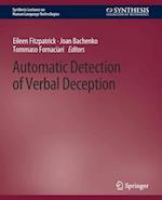 Automatic Detection of Verbal Deception