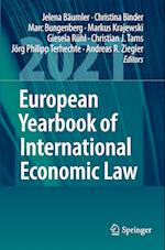 European Yearbook of International Economic Law 2021