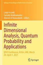Infinite Dimensional Analysis, Quantum Probability and Applications