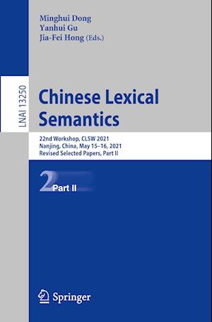 Chinese Lexical Semantics