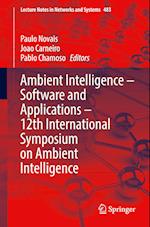 Ambient Intelligence – Software and Applications – 12th International Symposium on Ambient Intelligence