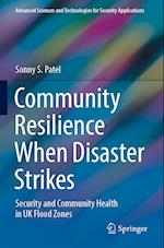 Community Resilience When Disaster Strikes