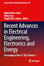 Recent Advances in Electrical Engineering, Electronics and Energy