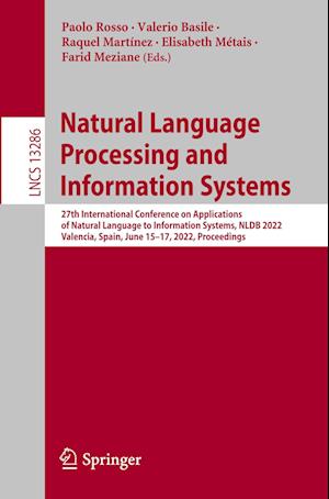 Natural Language Processing and Information Systems