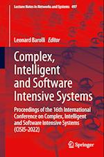 Complex, Intelligent and Software Intensive Systems