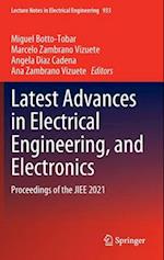 Latest Advances in Electrical Engineering, and Electronics