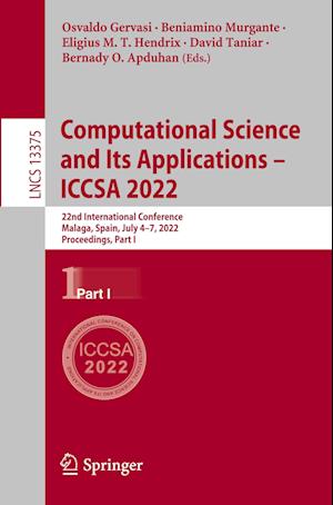 Computational Science and Its Applications – ICCSA 2022
