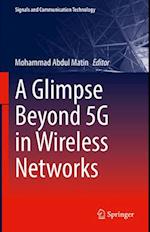 A Glimpse Beyond 5G in Wireless Networks