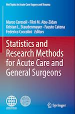 Statistics and Research Methods for Acute Care and General Surgeons