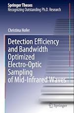 Detection Efficiency and Bandwidth Optimized Electro-Optic Sampling of Mid-Infrared Waves