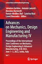 Advances on Mechanics, Design Engineering and Manufacturing IV