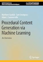 Procedural Content Generation via Machine Learning
