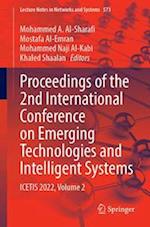 Proceedings of the 2nd International Conference on Emerging Technologies and Intelligent Systems