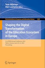 Shaping the Digital Transformation of the Education Ecosystem in Europe
