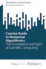 Concise Guide to Numerical Algorithmics : The Foundations and Spirit of Scientific Computing 