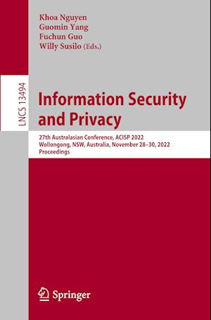 Information Security and Privacy