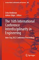 The 16th International Conference Interdisciplinarity in Engineering