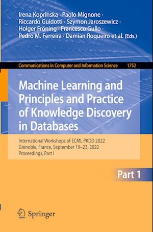 Machine Learning and Principles and Practice of Knowledge Discovery in Databases