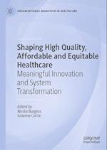 Shaping Sustainable Healthcare