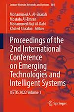 Proceedings of the 2nd International Conference on Emerging Technologies and Intelligent Systems