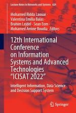 12th International Conference on Information Systems and Advanced Technologies “ICISAT 2022”