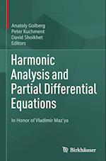 Harmonic Analysis and Partial Differential Equations