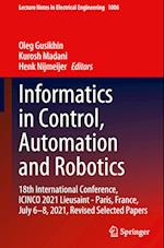 Informatics in Control, Automation and Robotics