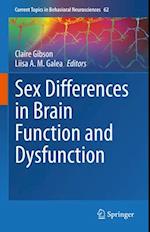 Sex Differences in Brain Function and Dysfunction