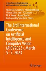 The 3rd International Conference on Artificial Intelligence and Computer Vision (AICV2023) March 05–07, 2023
