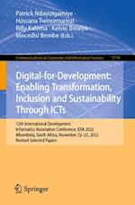 Digital-for-Development: Enabling Transformation, Inclusion and Sustainability Through ICTs