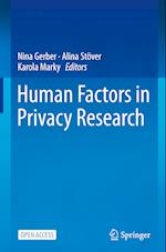 Human Factors in Privacy Research