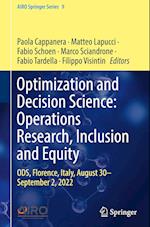 Optimization and Decision Science: Operations Research, Inclusion and Equity