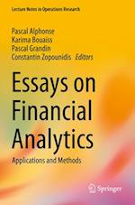 Essays on Financial Analytics