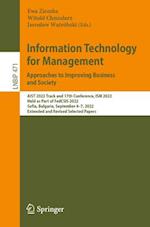 Information Technology for Management: Approaches to Improving Business and Society