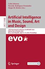 Artificial Intelligence in Music, Sound, Art and Design