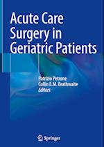 Acute Care Surgery in Geriatric Patients