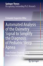 Automated Analysis of The Oximetry Signal To Simplify The Diagnosis of Pediatric Sleep Apnea