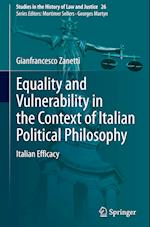 Equality and Vulnerability in the Context of Italian Political Philosophy