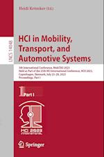 HCI in Mobility, Transport, and Automotive Systems