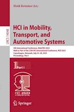 HCI in Mobility, Transport, and Automotive Systems