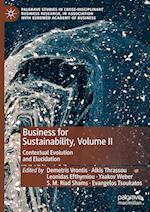 Business for Sustainability, Volume II