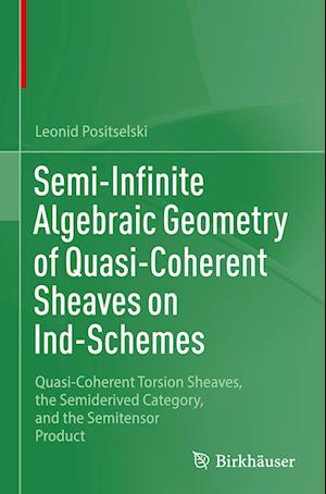 Semi-Infinite Algebraic Geometry of Quasi-Coherent Sheaves on Ind-Schemes