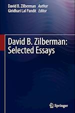 David B. Zilberman “Selected Essays”
