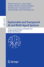 Explainable and Transparent AI and Multi-Agent Systems