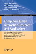 Computer-Human Interaction Research and Applications