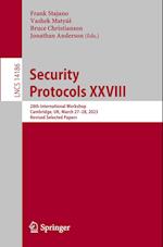 Security Protocols XXVIII