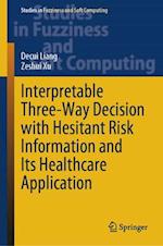 Interpretable Three-way Decision with Hesitant Risk Information and Its Healthcare Application